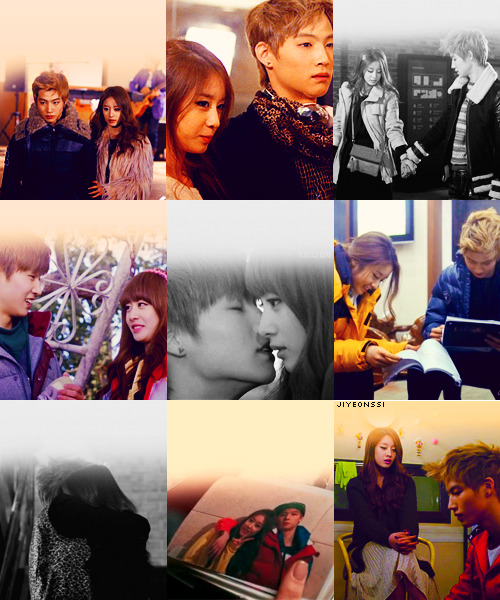  9 favourite pictures - JB and jiyeon. Requested by: raspberricca 