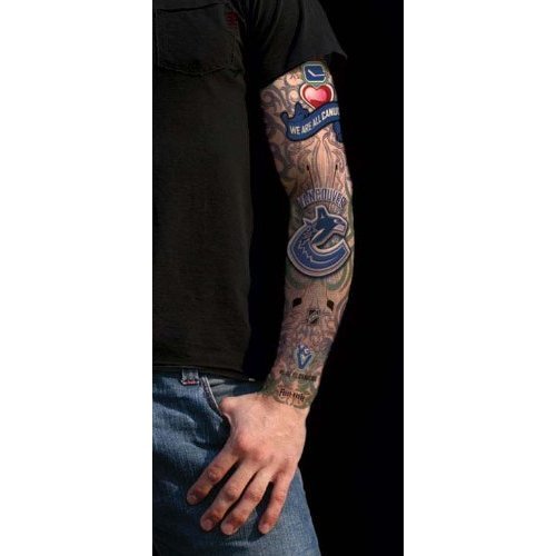 blownspeakers Amazon NHL Vancouver Canucks Tattoo Sleeves The newest craze