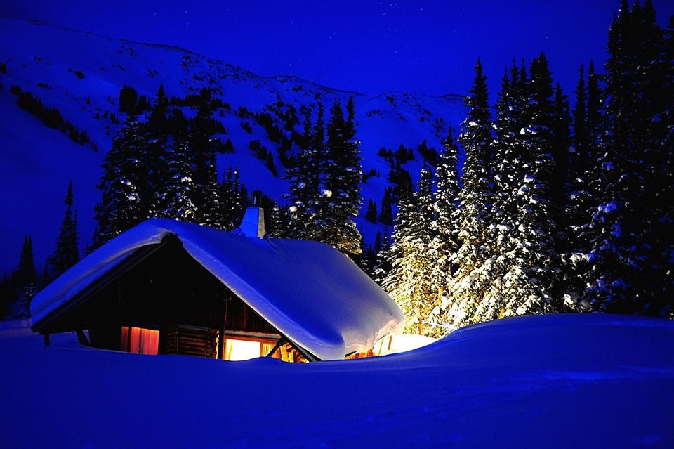 Whitecap Alpine Lodge in  Whistler, British Columbia. 
Photographed by Louis-Pier Deslauriers.