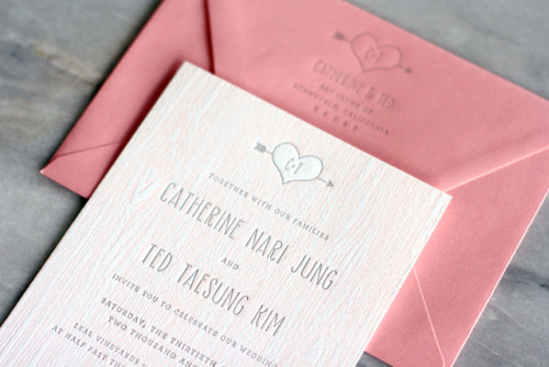 ourgreenwedding simply love this gorgeous faux wood wedding invitation from