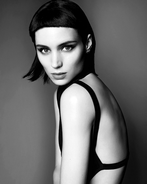 Tagged with Rooney Mara female black and white vogue Rooney Mara