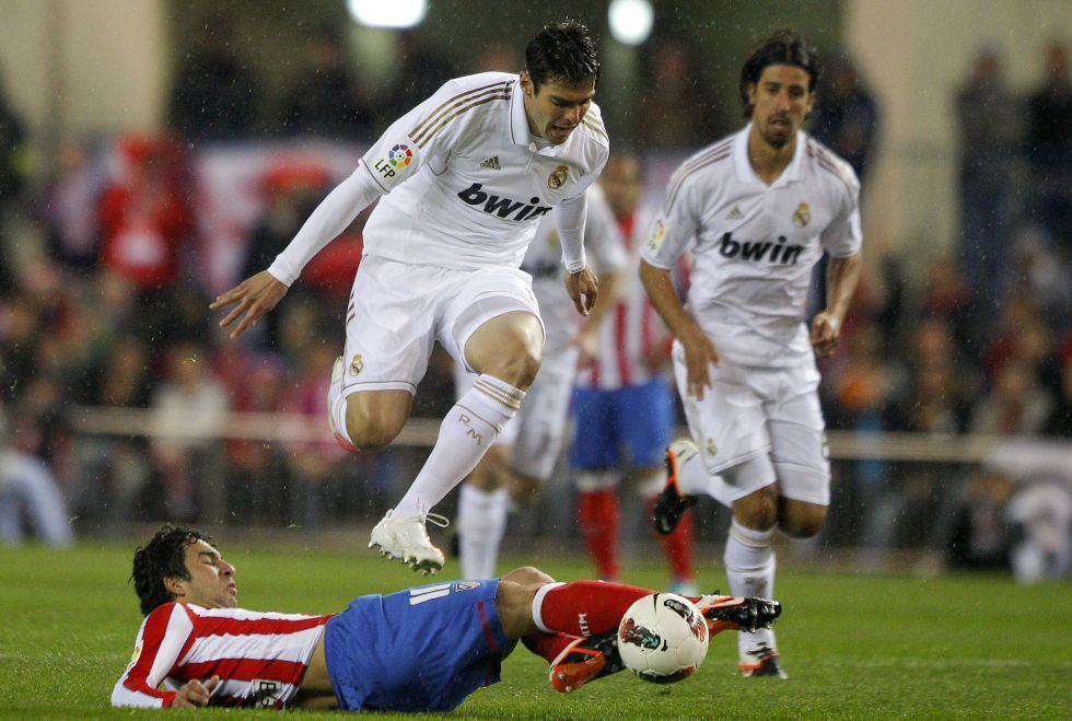 Fighting spirit.It wasn&#8217;t Kaká&#8217;s night but he tried.
Atlético Madrid vs. Real Madrid 1:4, 11.04.2012