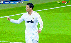 amazing-like-cristiano:

Cristiano’s love for Real Madrid!♥
