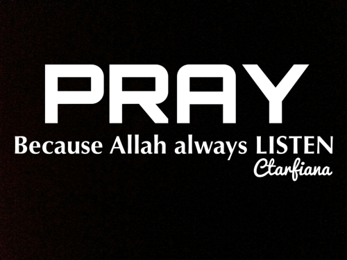 PRAY.