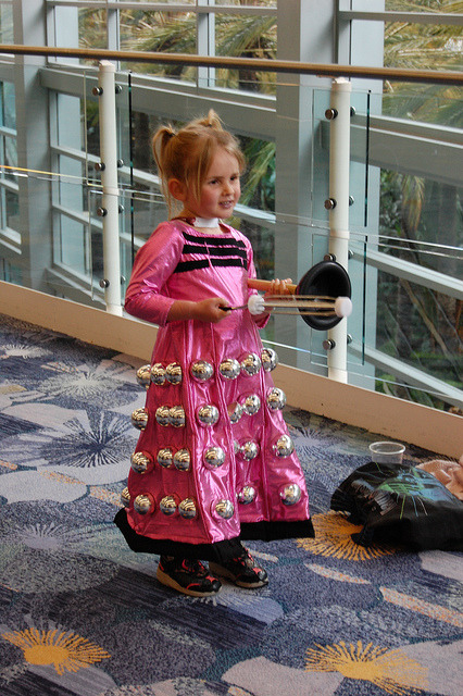 Daleks in pink dresses!