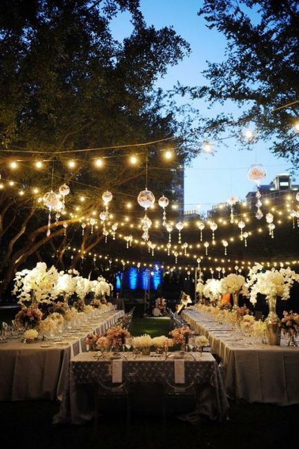 Lighting Ideas for an Outdoor Wedding Boho Weddings 