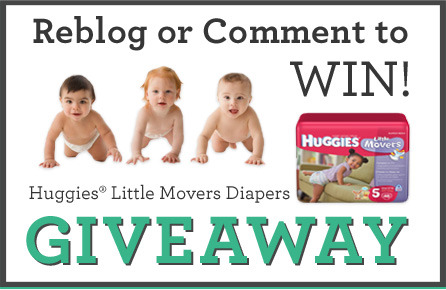 We’ve had fun giving away Huggies Little Movers diapers over the last few weeks, but as the old saying goes, all good things must come to an end! This is our final giveaway, so don’t miss your chance to win 6 months worth of gratuity coupons for Huggies Little Movers diapers. How To Enter:Halloween is just a few weeks away, and we want to know what costume you will be pairing with Huggies Little Movers diapers. All comments and reblogs must be received by 11:59pm on Tuesday, October 12. One winner will be selected on Wednesday, October 13. Winner will be selected at random. Official rules here. 