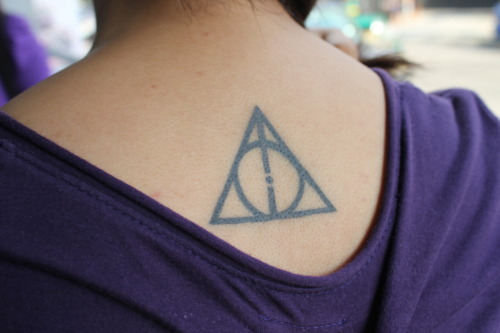 Tattoo Design – The Deathly Hallows