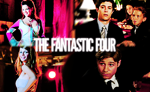 The Fantastic Four - Summer Roberts, Seth Cohen, Marissa Cooper and Ryan Atwood. 