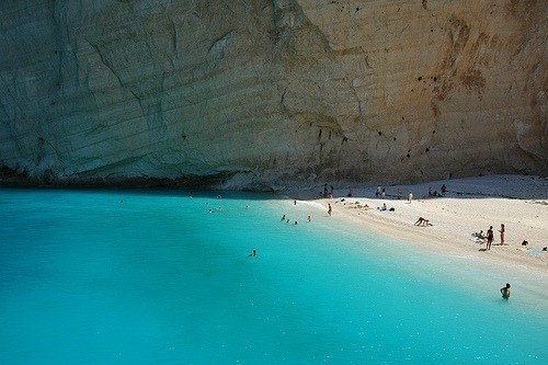 Zakynthos Beach, Greece photo via beka
