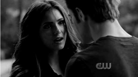 Katherine: I came back for you. Stefan: The problem, Katherine, is that I hate you.