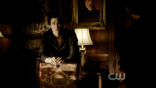 Damon: I like this. You, walking on egg shells around me because you think I&#8217;m going to explode. It&#8217;s very suspensable.