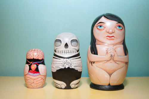 shaunbwilson: (via Warren Ellis&#160;» Anatomical Nesting Dolls) 