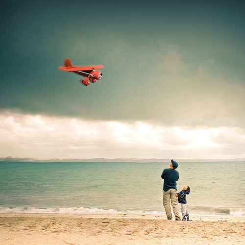 People / Beach / Sky / Plane (by ►CubaGallery) 