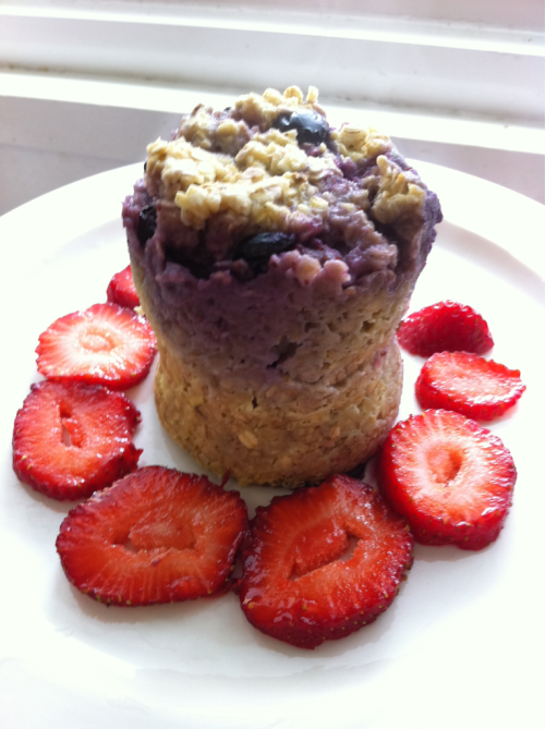 "Berrylicious Microwave Minute Muffin"