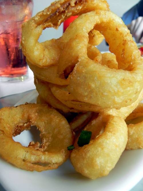 Thick-cut onion rings from Stanley