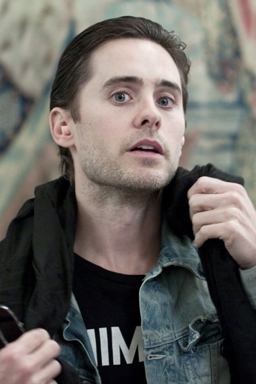 bimxxx: getthefuckinmeleto: bimxxx: getthefuckinmeleto: jaredletosbitch: bimxxx: jaredletosbitch: bimxxx: how about now you come here and we could…uyhfguyasgha yanoo. Bim, Y so shy. Make it clear. You want him to give you his lollipop or what? Yes that. Well tbh I couldn’t agree with myself do I want him hardcore or Iwant his babies, thi spic is so idk not sure if it’s cute or it’s I WANT YOU BETWEEN MY LEGS one so I just…mixed smth up lol. But yes, I want his lollipop now when you mentioned it: P This sounds complicated. Before you get to him better sort out your demands. Dude likes to keep things simple. A few things. He looks tired. But the scruff and the moist hair make up for it. And his neck. Dear god his neck. I’d also like his lollipop, his babies and virtually anything to do with him ever. ^Exactly. That baby needs sleep..inmy bed. And oh well depends how he’ll look like the day I getto him haha. But I don’t worry about that I would prolly hump his leg like a dog or smth XD Yeah, Leto. You can come sleep it off in my bed. I promise to only stare at you creepily while you sleep. Then comes the touching. I’ve figured out if I ever randomly run into him, I’m just going to lay down on the ground and spread em. In preparation of either some Leto-lovin or death. I’m not sure which. Both maybe? XD More than likely I&#8217;ll die from it anyways so yeah. At least I&#8217;ll go out a happy bitch! HAHA