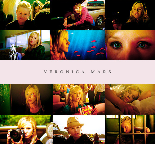  Favourite characters | not in order → Veronica Mars. 