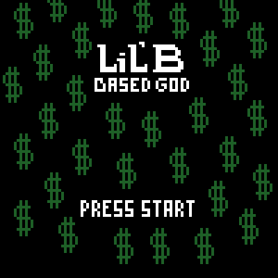 8wholebits:
I’ve seriously been meaning to make this for a while. Lil B the game. I just had the idea of the difficulty options after watching his video game collection videos. 
