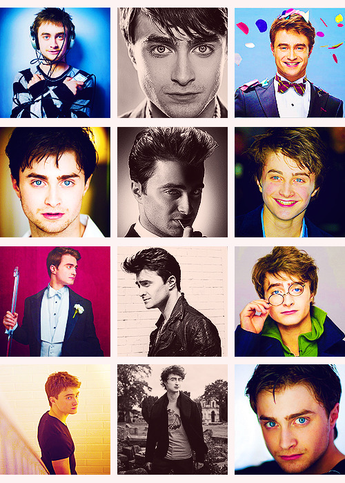 12 pictures of → Daniel Radcliffe 