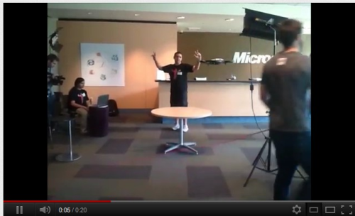 Kinect Quadrocopter - YouTube