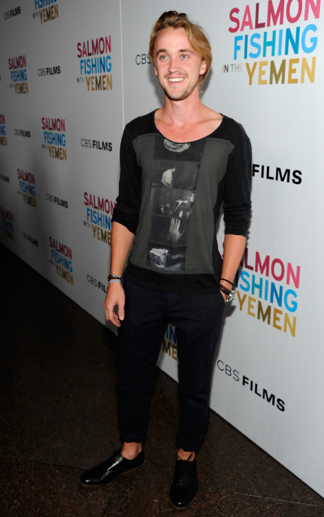 HQ-Tom at the Salmon Fishing In The Yemen Premiere in West Hollywood 3/5/2012.