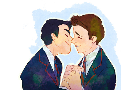 Suddenly my dash seems like such a perfect place~ Klaine week is the best week ever. Happy anniversary, boys!