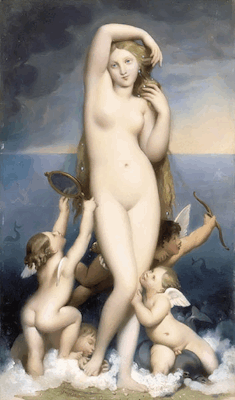 Ingres's Venus Anadyomene